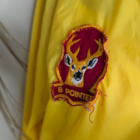 PLA-JAC by Dunbrooke Yellow vintage windbreaker jacket - Picture 5 of 6